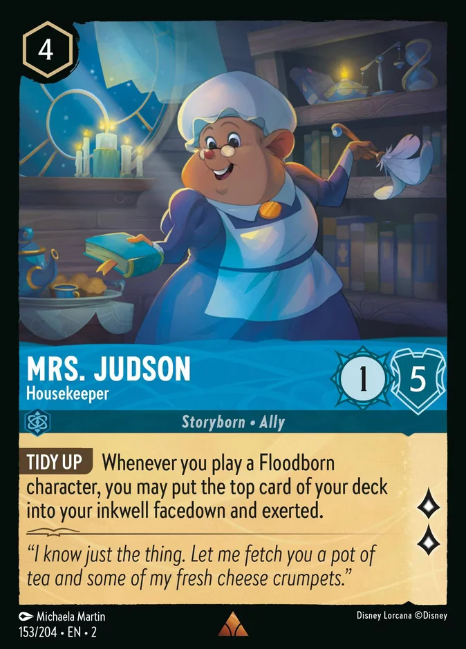 Mrs. Judson - Housekeeper 「2-153」「EN」