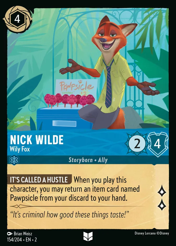 Nick Wilde - Wily Fox 「2-154」「EN」
