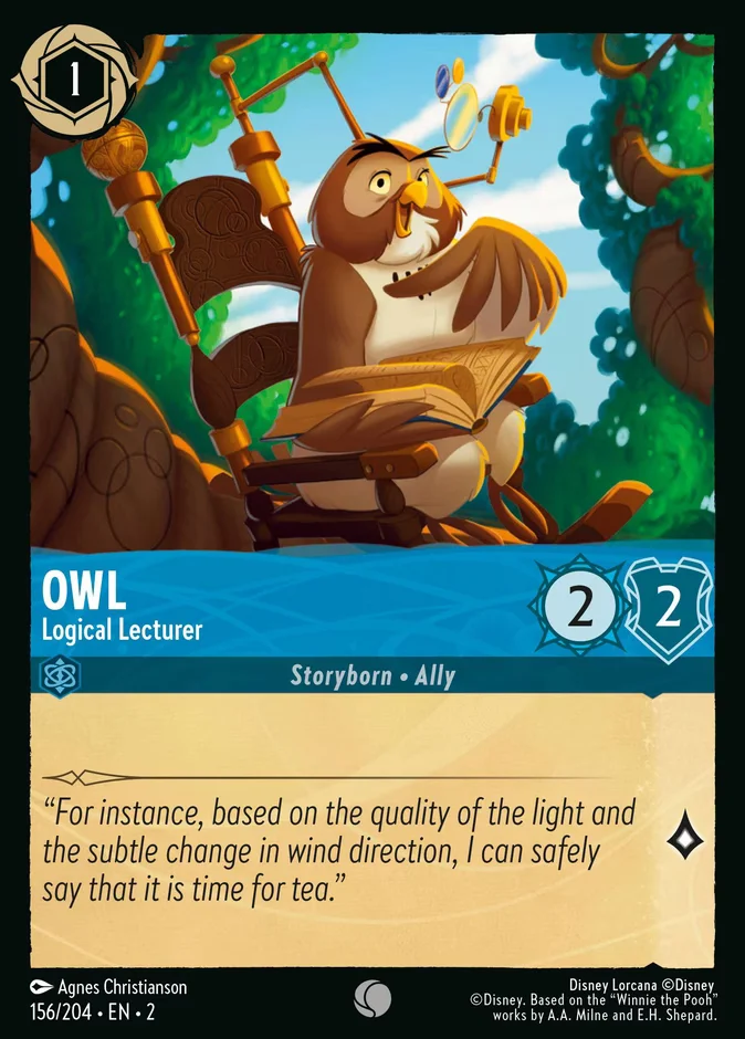 Owl - Logical Lecturer 「2-156」「EN」