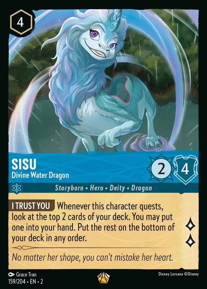 Sisu - Divine Water Dragon 「2-159」「EN」