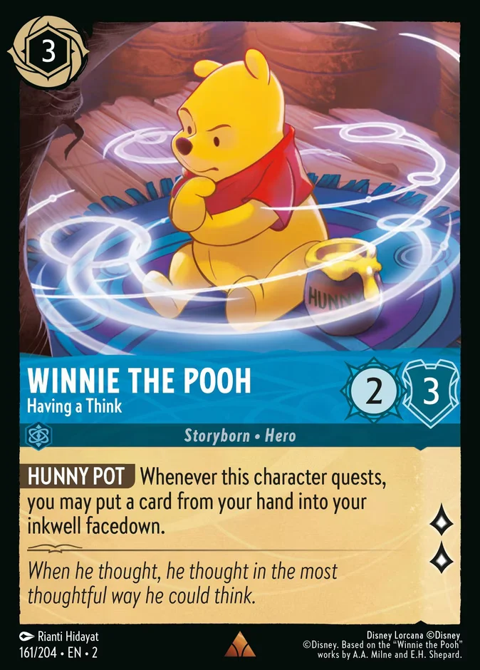 Winnie the Pooh - Having a Think 「2-161」「EN」