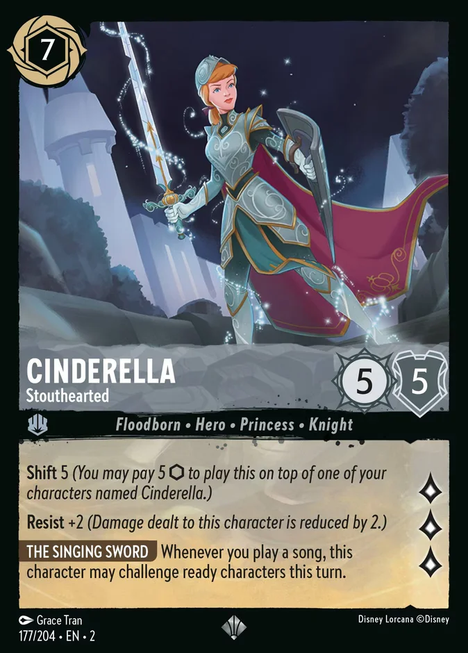 Cinderella - Stouthearted 「2-177」「EN」