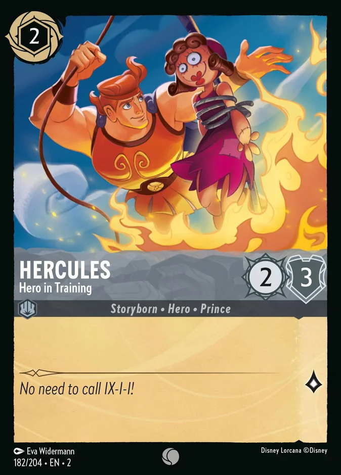 Hercules - Hero in Training 「2-182」「EN」