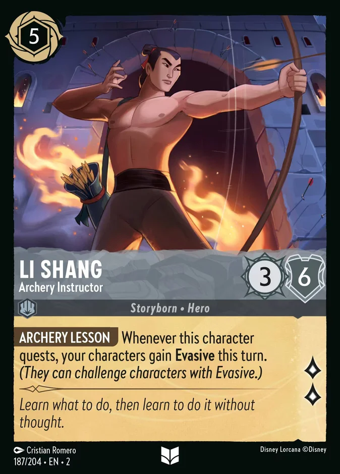 Li Shang - Archery Instructor 「2-187」「EN」