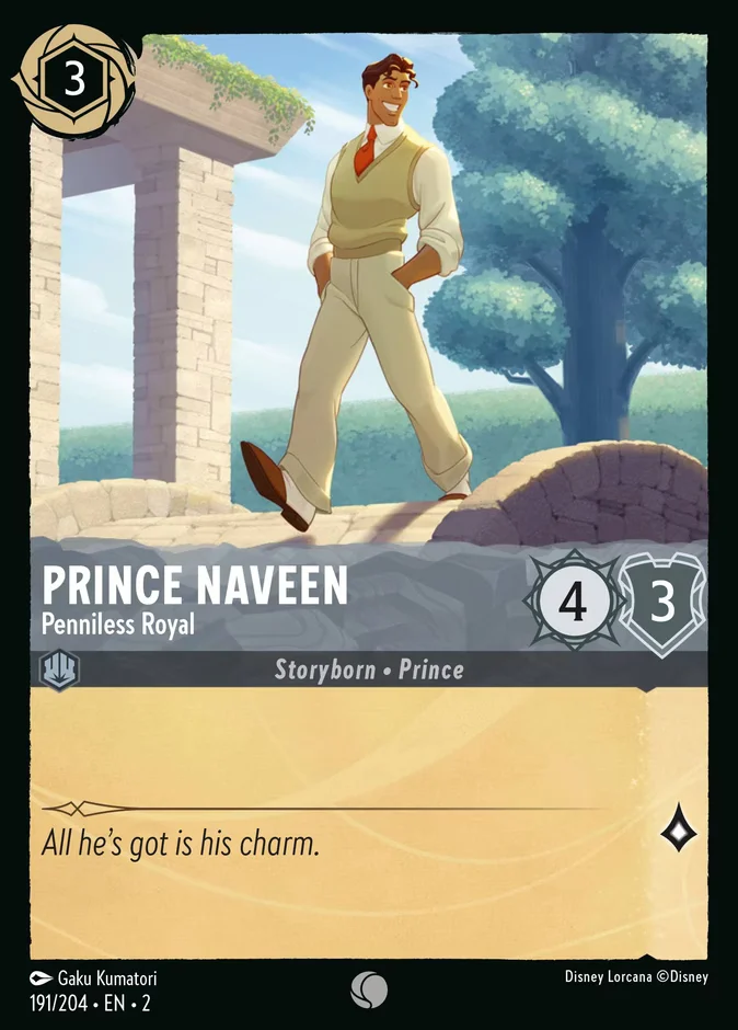 Prince Naveen - Penniless Royal 「2-191」「EN」