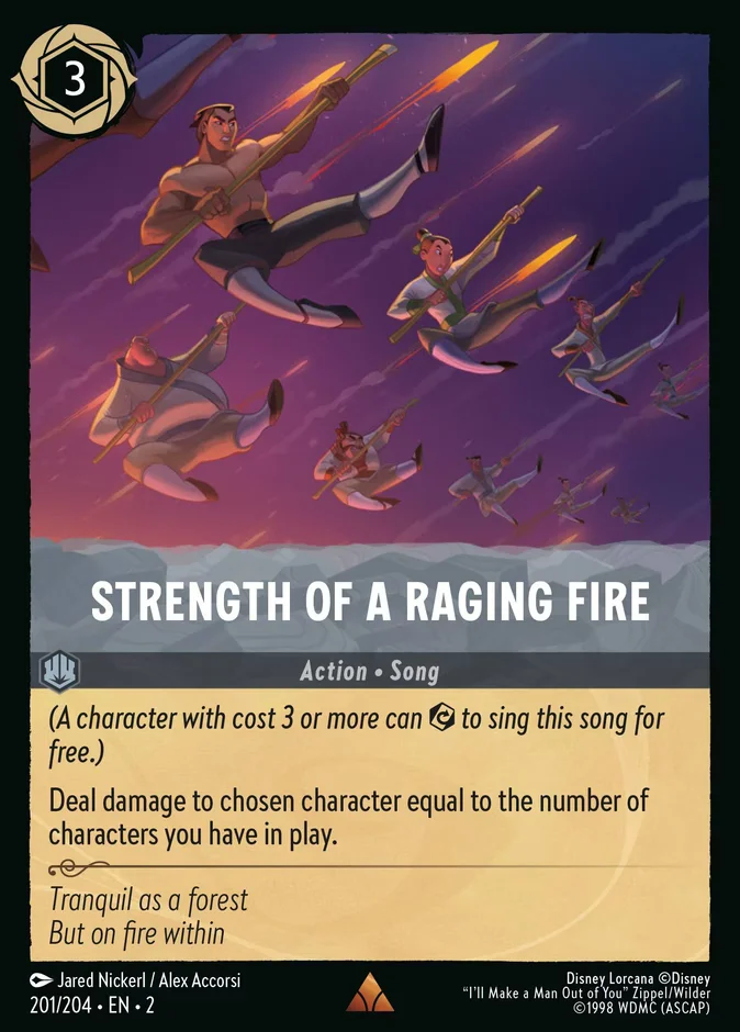 Strength of a Raging Fire 「2-201」「EN」