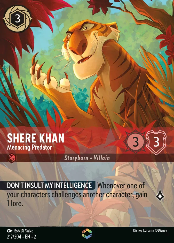 Shere Khan - Menacing Predator 「2-212」「EN」
