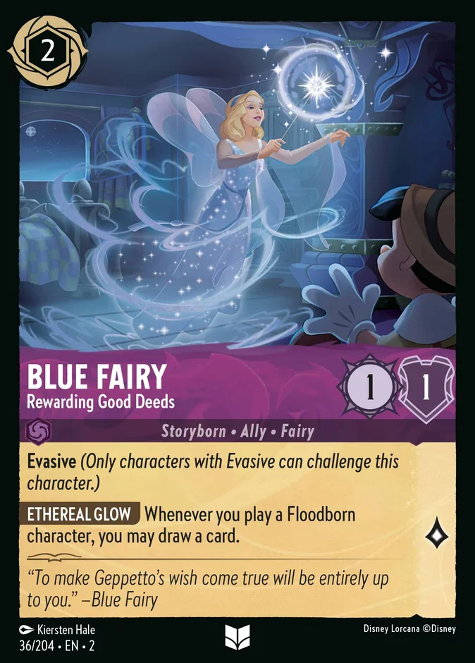 Blue Fairy - Rewarding Good Deeds 「2-36」「EN」