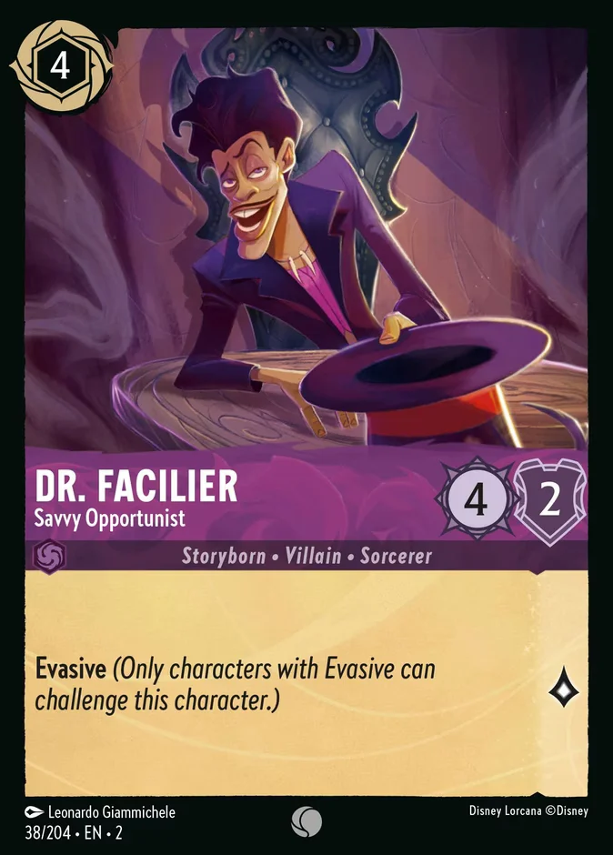 Dr. Facilier - Savvy Opportunist 「2-38」「EN」