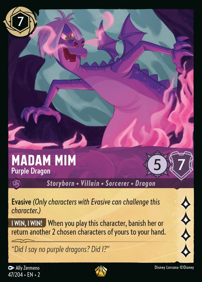 Madam Mim - Purple Dragon 「2-47」「EN」