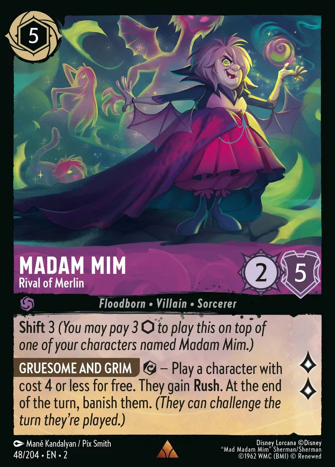 Madam Mim - Rival of Merlin 「2-48」「EN」