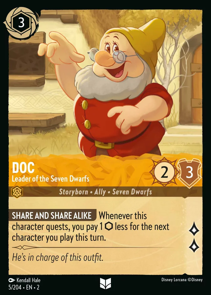 Doc - Leader of the Seven Dwarfs 「2-5」「EN」