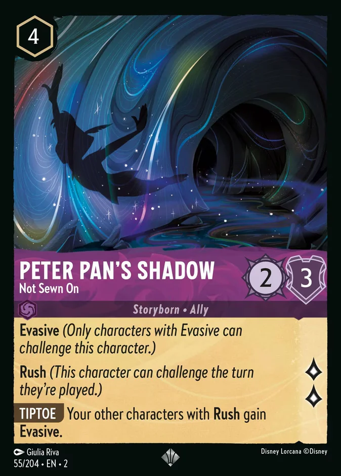 Peter Pan's Shadow - Not Sewn On 「2-55」「EN」