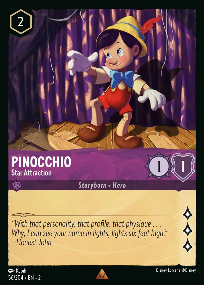 Pinocchio - Star Attraction 「2-56」「EN」