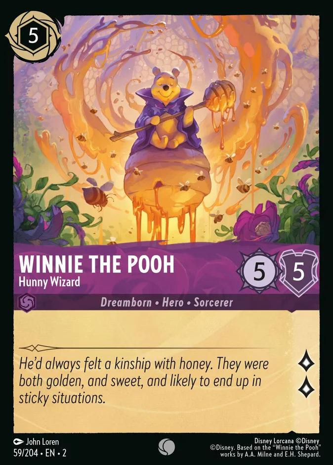 Winnie the Pooh - Hunny Wizard 「2-59」「EN」
