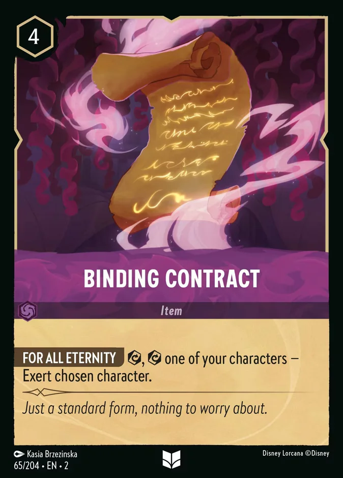 Binding Contract 「2-65」「EN」