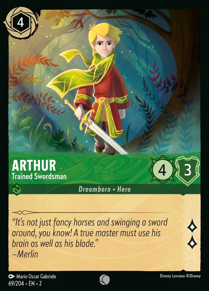 Arthur - Trained Swordsman 「2-69」「EN」