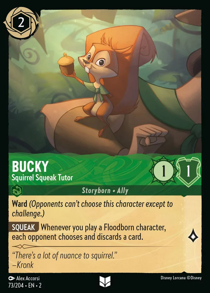 Bucky - Squirrel Squeak Tutor 「2-73」「EN」