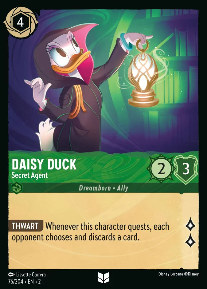 Daisy Duck - Secret Agent 「2-76」「EN」