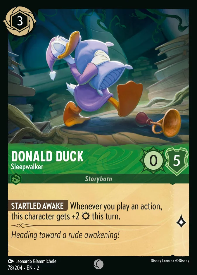 Donald Duck - Sleepwalker 「2-78」「EN」