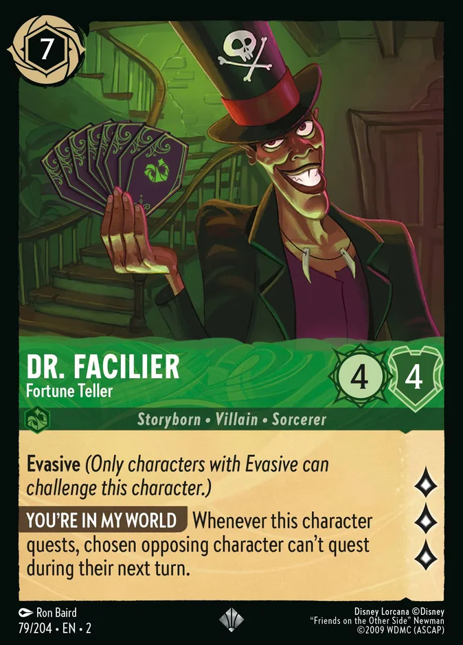Dr. Facilier - Fortune Teller 「2-79」「EN」
