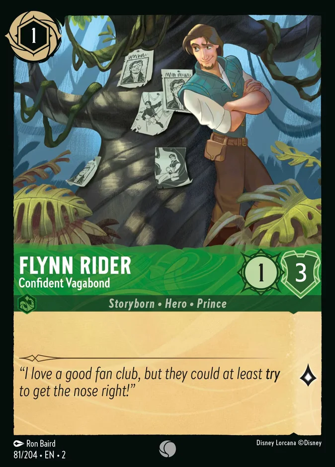Flynn Rider - Confident Vagabond 「2-81」「EN」