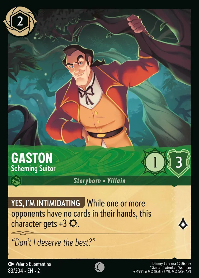 Gaston - Scheming Suitor 「2-83」「EN」