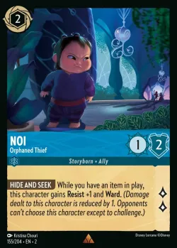 Noi - Orphaned Thief #155 · Disney Lorcana