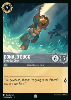 Donald Duck - Deep-Sea Diver 「2-178」「EN」