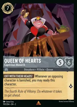 Queen of Hearts - Capricious Monarch 「2-192」「EN」