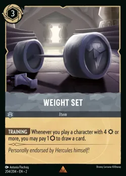 Weight Set 「2-204」「EN」