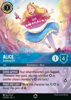 Alice - Growing Girl 「2-213」「EN」