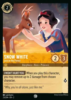 Snow White - Lost in the Forest #23 · Disney Lorcana