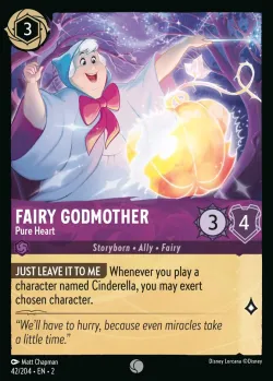 Fairy Godmother - Pure Heart #42 · Disney Lorcana