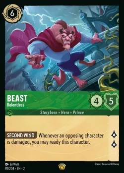 Beast - Relentless #70 · Disney Lorcana