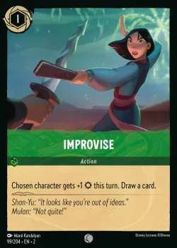 Improvise #99 · Disney Lorcana
