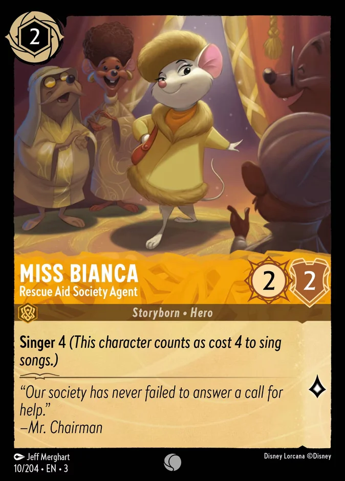 Miss Bianca - Rescue Aid Society Agent 「3-10」「EN」