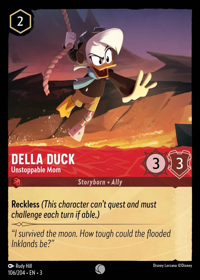 Della Duck - Unstoppable Mom 「3-106」「EN」