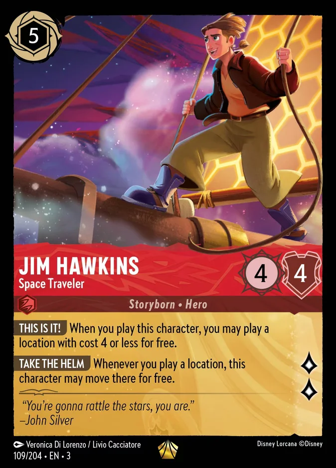 Jim Hawkins - Space Traveler 「3-109」「EN」
