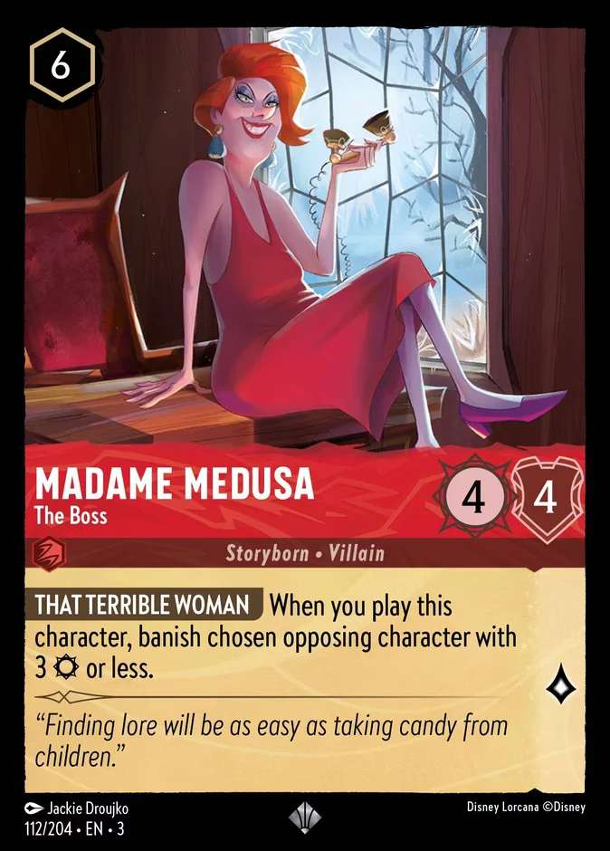 Madame Medusa - The Boss 「3-112」「EN」