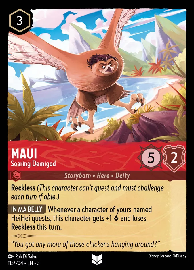 Maui - Soaring Demigod 「3-113」「EN」