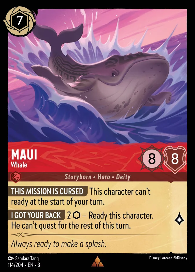 Maui - Whale 「3-114」「EN」