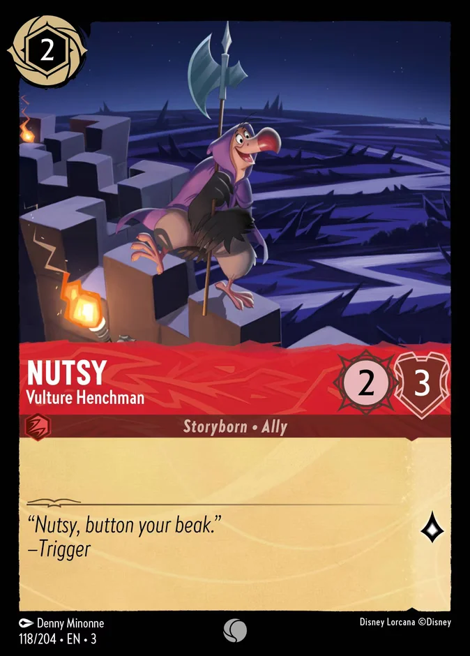 Nutsy - Vulture Henchman 「3-118」「EN」