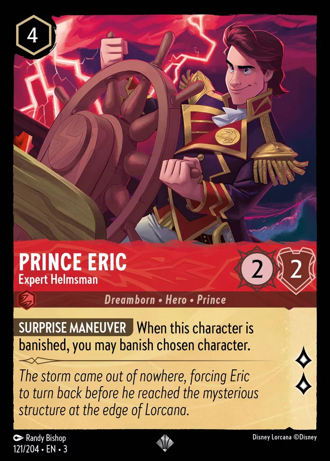 Prince Eric - Expert Helmsman 「3-121」「EN」