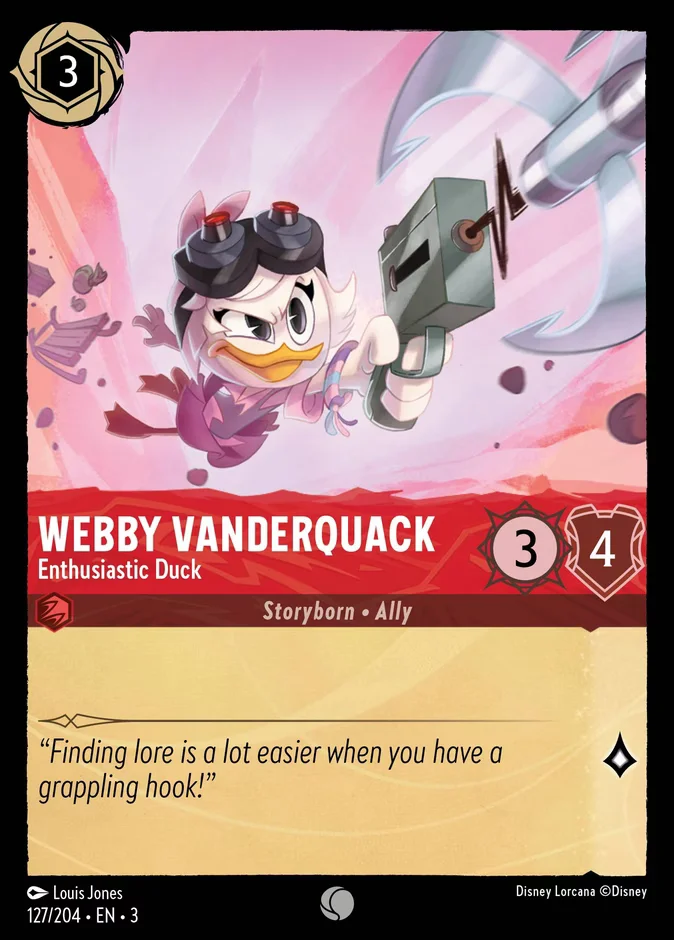 Webby Vanderquack - Enthusiastic Duck 「3-127」「EN」