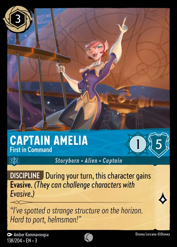 Captain Amelia - First in Command 「3-138」「EN」