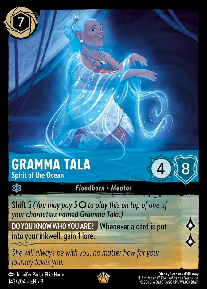 Gramma Tala - Spirit of the Ocean 「3-143」「EN」