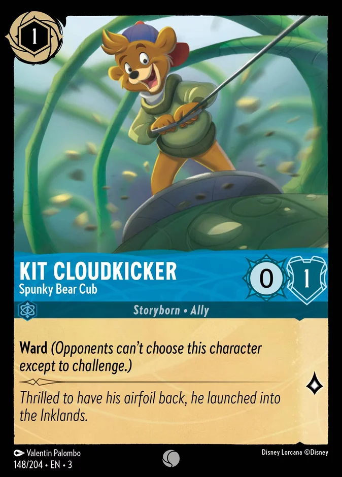 Kit Cloudkicker - Spunky Bear Cub 「3-148」「EN」