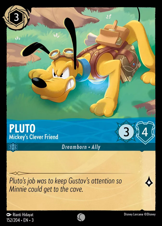 Pluto - Mickey's Clever Friend 「3-152」「EN」