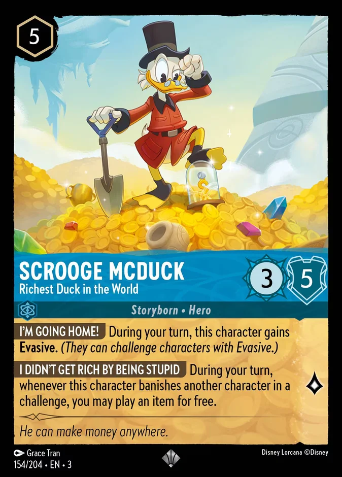 Scrooge McDuck - Richest Duck in the World 「3-154」「EN」